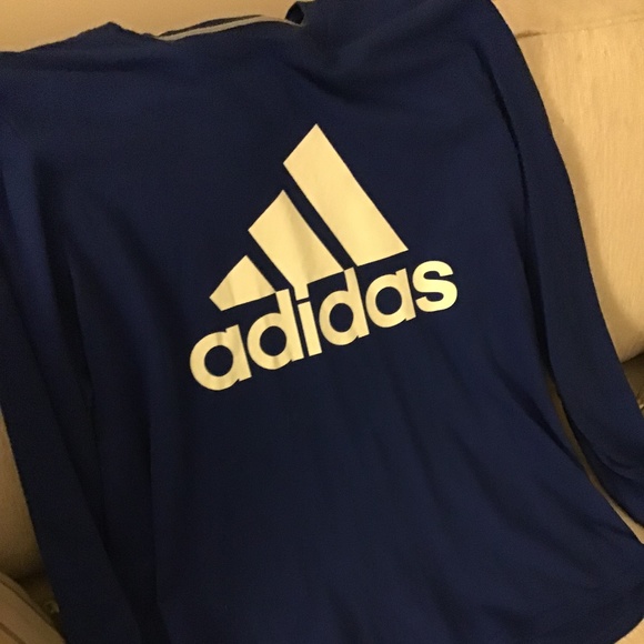 ADIDAS CREW PERFORMANCE CLIMATE LONG SLEEVE TEE - Picture 13 of 16